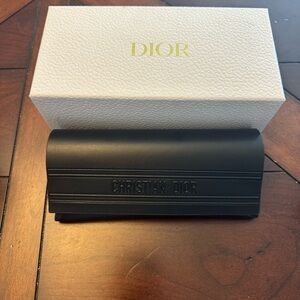 Authentic Dior Eyewear Case and Paper Gift Box